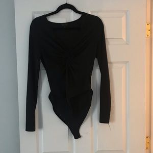 Topshop front knot bodysuit